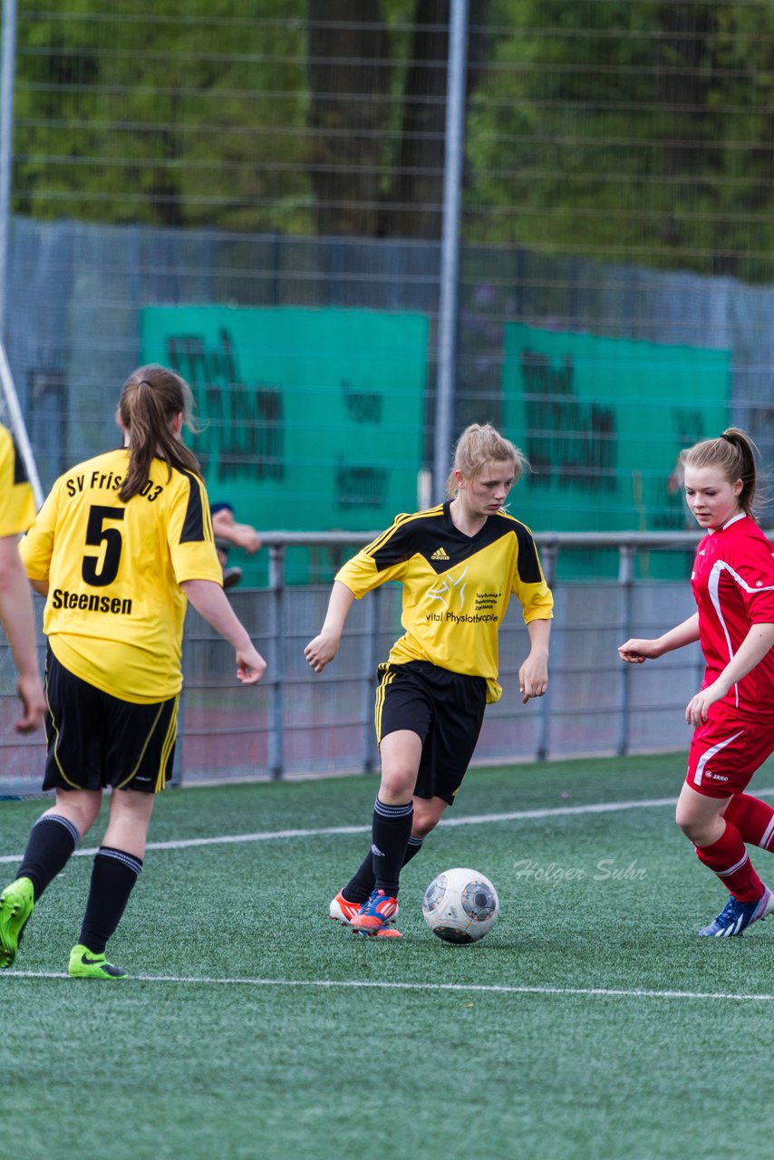 Bild 419 - B-Juniorinnen SG Trittau/Sdstormarn - SV Frisia 03 Risum Lindholm : Ergebnis: 3:1